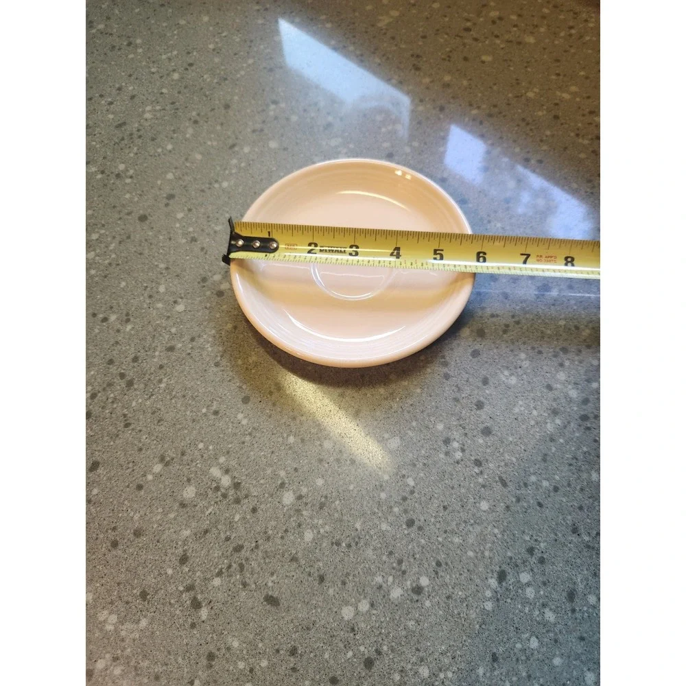 VTG Fiesta Ware Tea Saucer Apricot